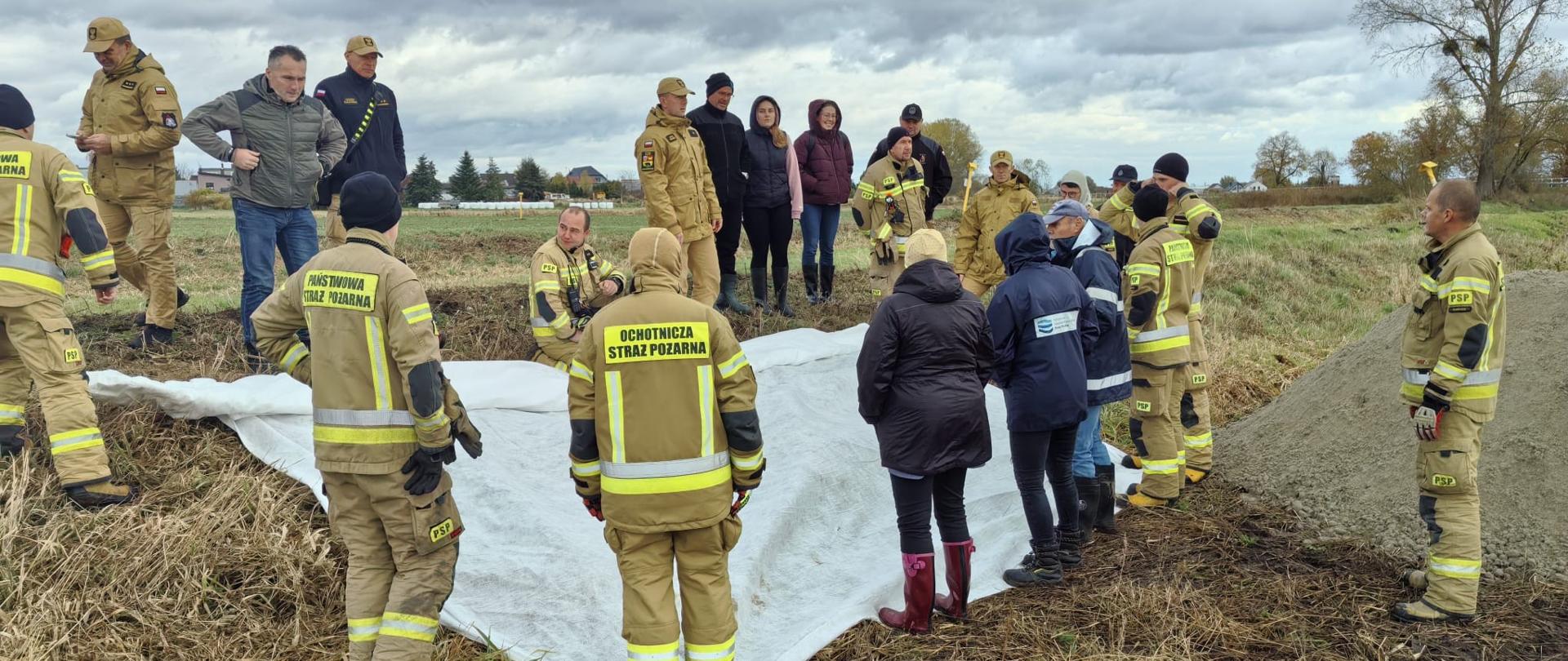 Uczestnicy praktycznej części szkolenia