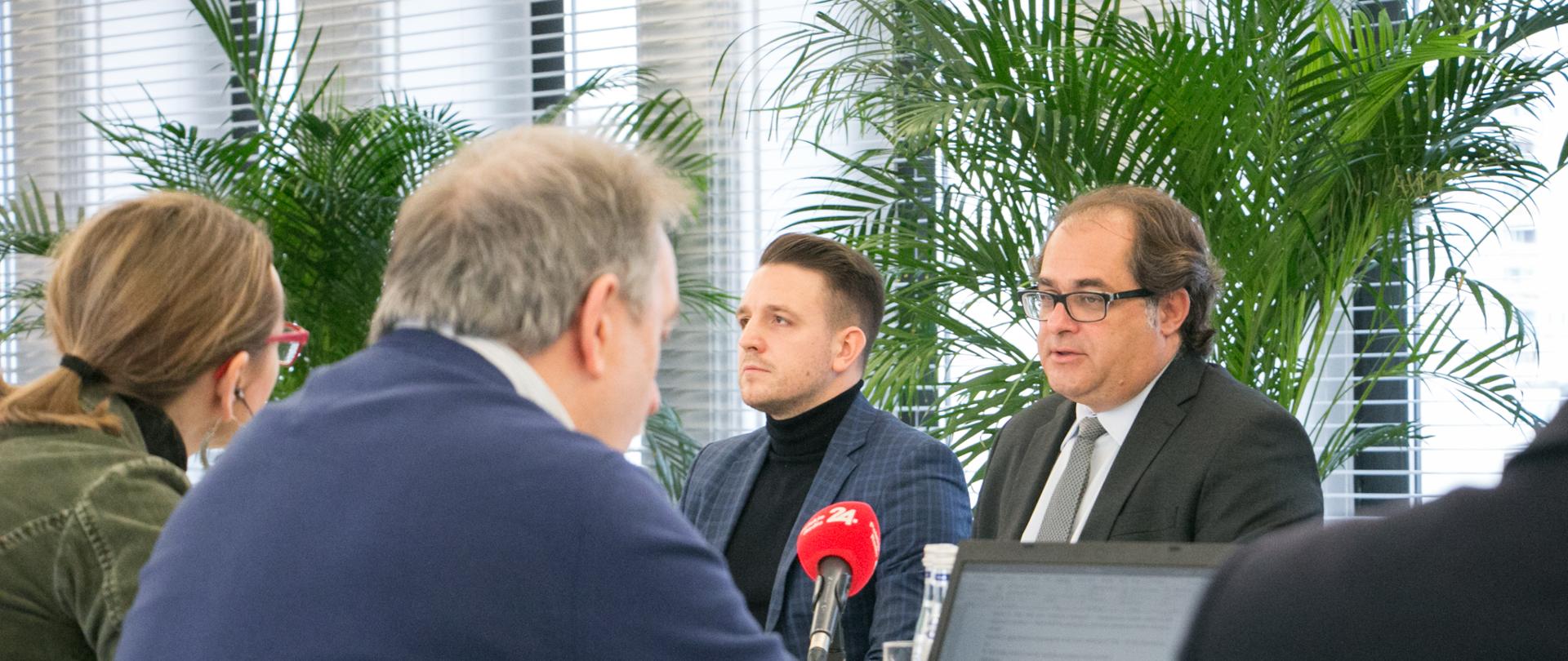 Minister Marek Gróbarczyk przedstawia priorytety MGMiŻŚ na najbliższe lata