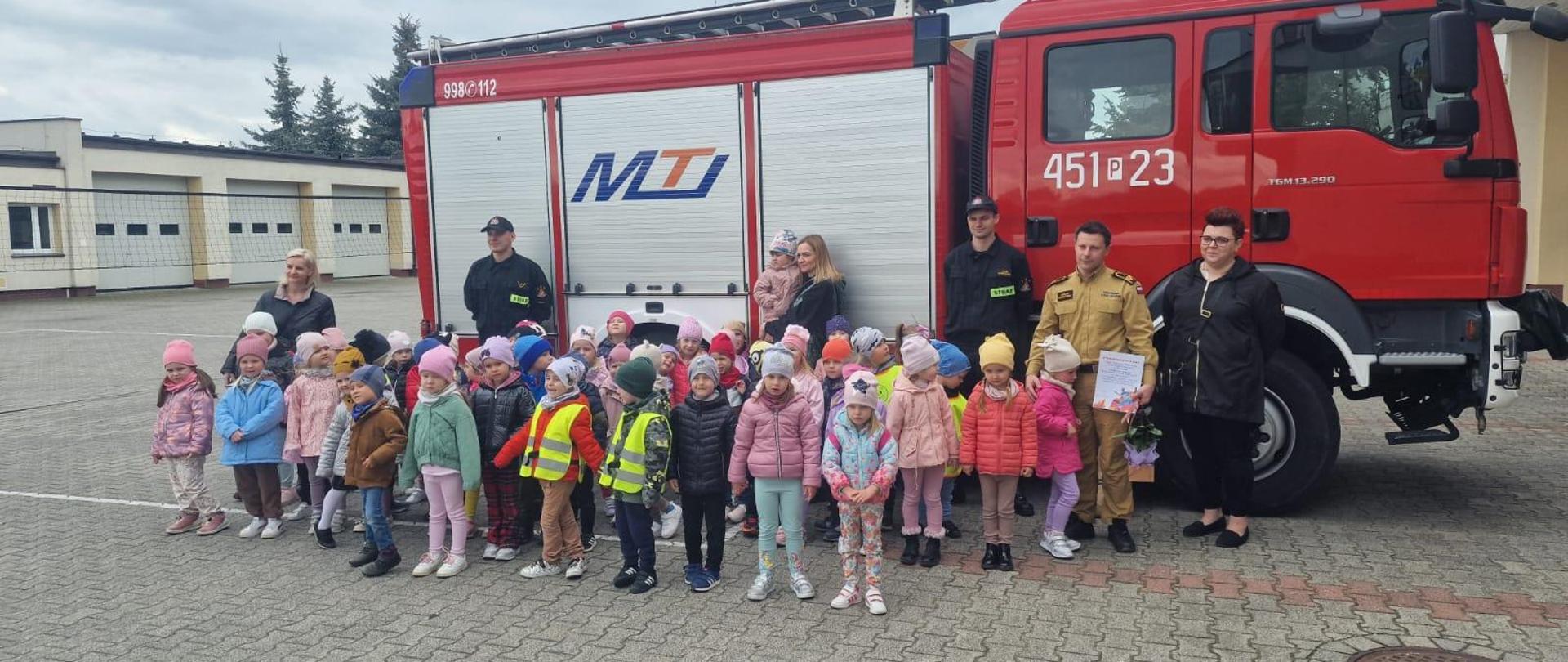 Wizyta przedszkolaków z Publicznego Przedszkola w Żerkowie