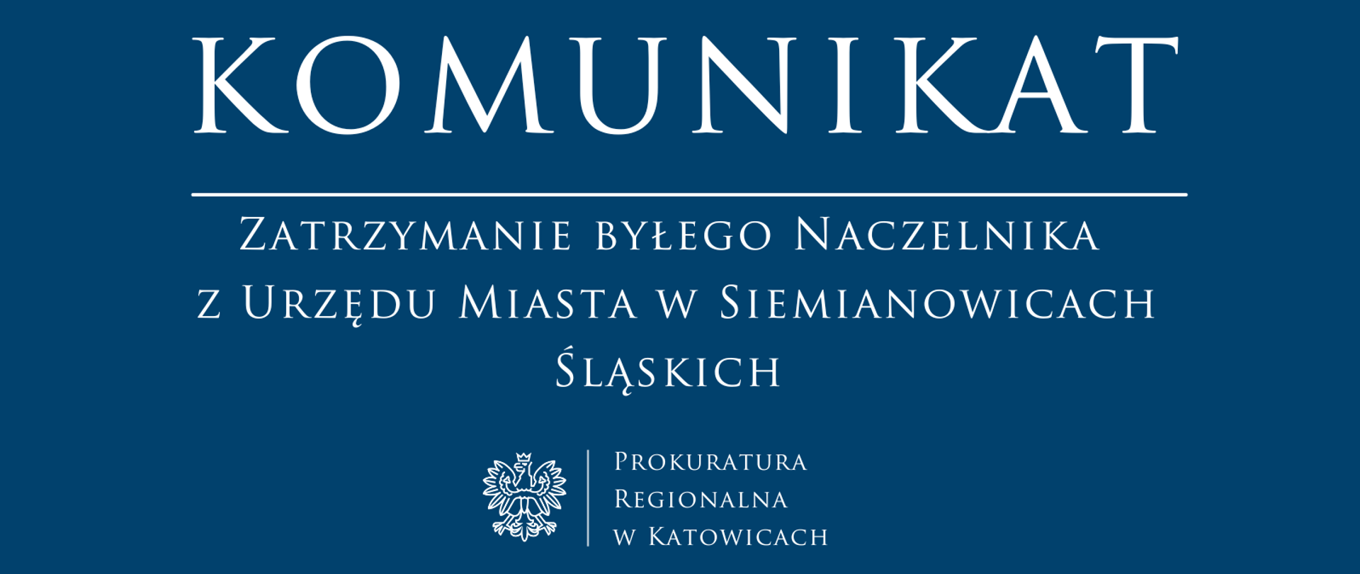 Zatrzymanie byłego Naczelnika z Urzędu Miasta w Siemianowicach Śląskich