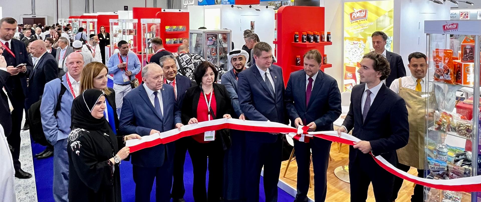 Otwarcie polskiego stoiska