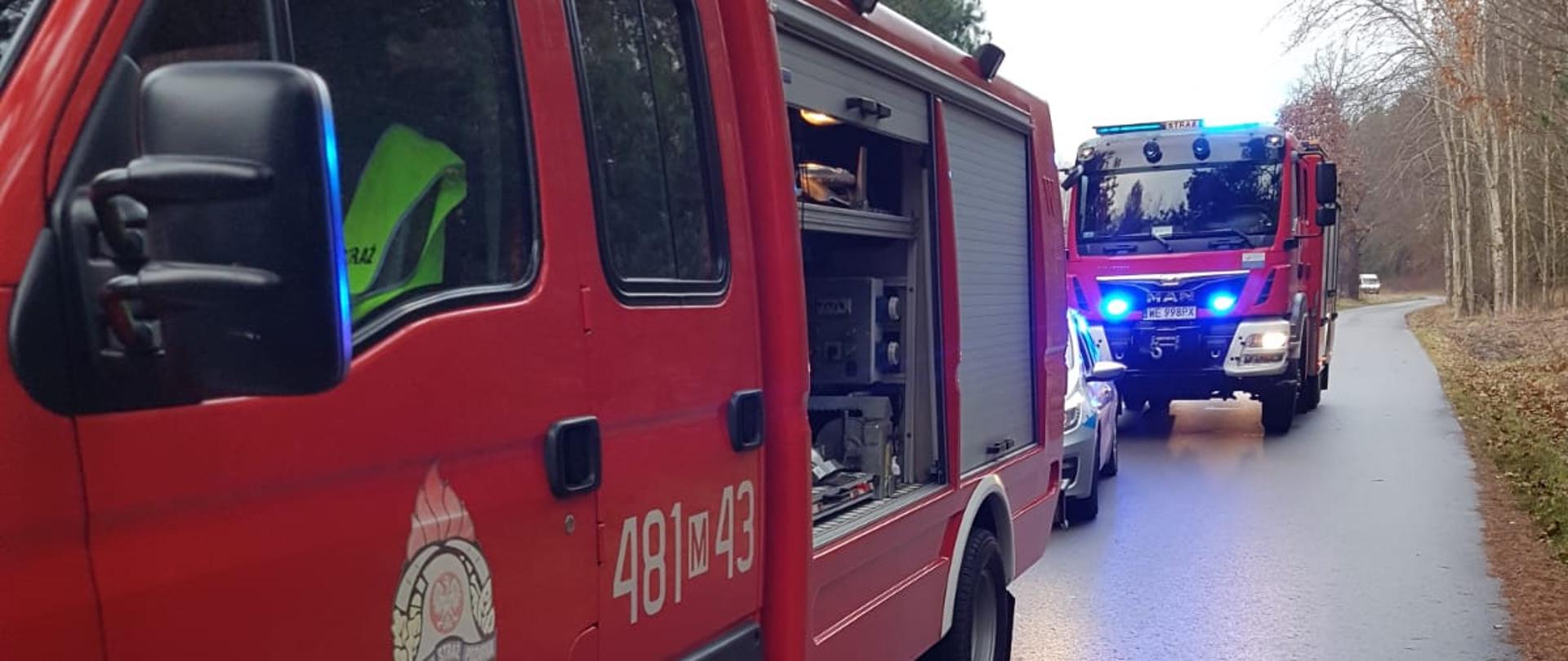 Wypadek przy miejscowości Tomaszówka