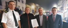 Podpisanie porozumienia w sprawie włączenia OSP Sarnowa Góra do krajowego systemu ratowniczo-gaśniczego.