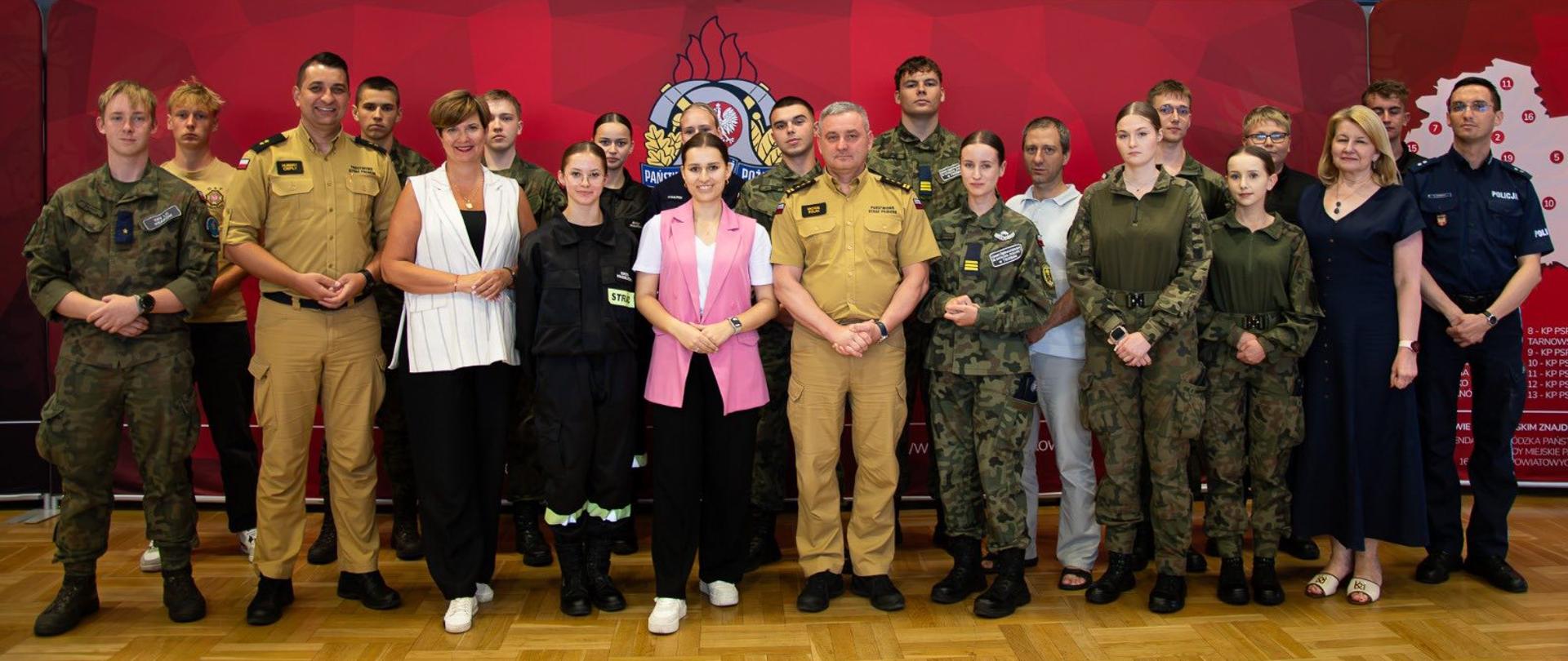 Sztab_Młodych_Mundurowych_w_KW_PSP_w_Krakowie