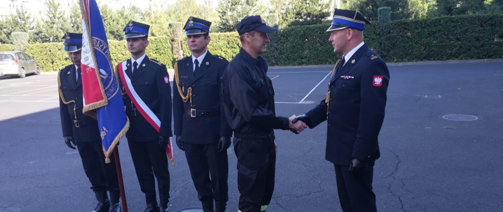 Przejście na zaopatrzenie emerytalne asp. Ireneusza Siembidy