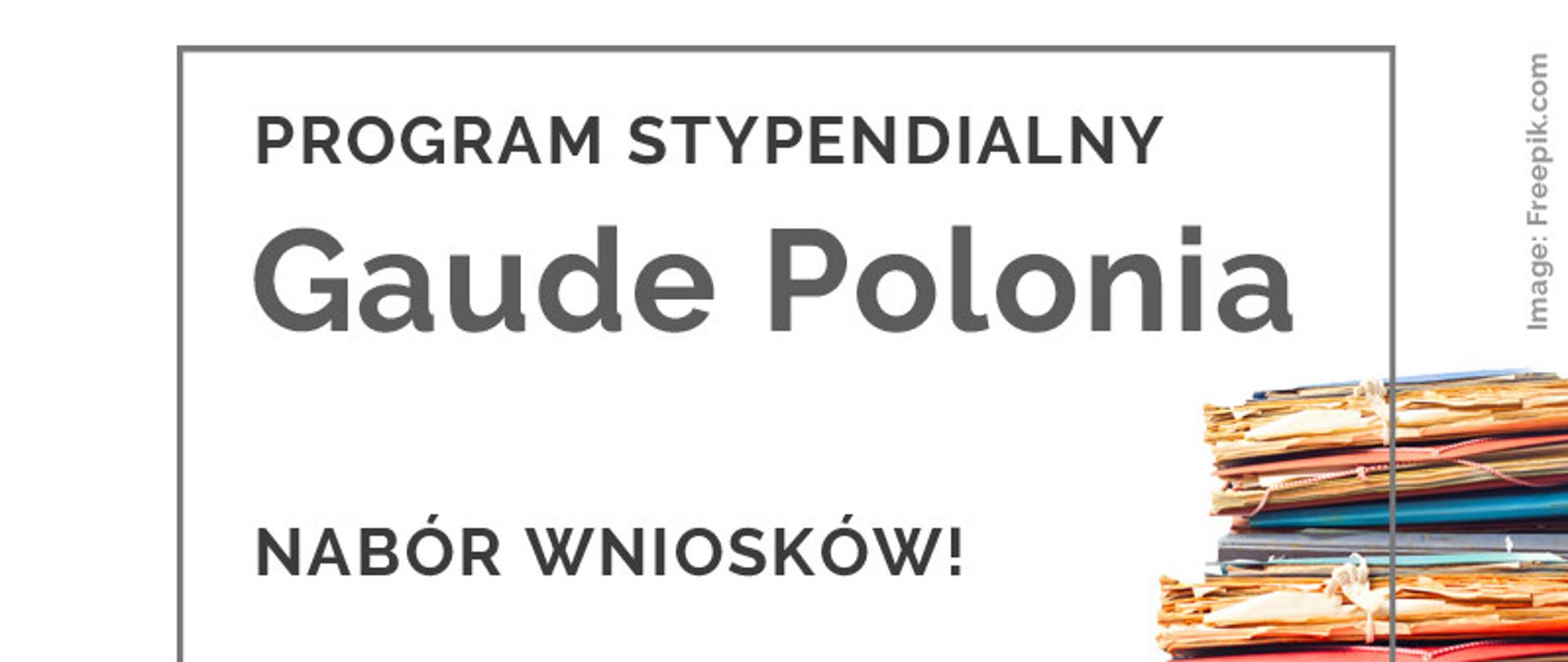 Gaude Polonia 2021 to program stypendialny Ministra Kultury.