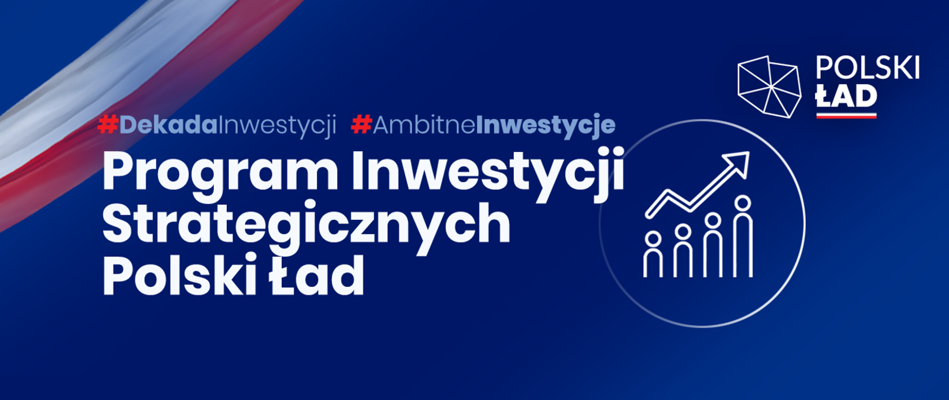 Grafika informacyjna Program Inwestycji Strategicznych Polski Ład 