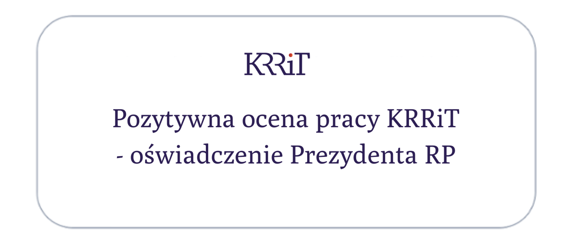 Oświadczenie Prezydenta RP