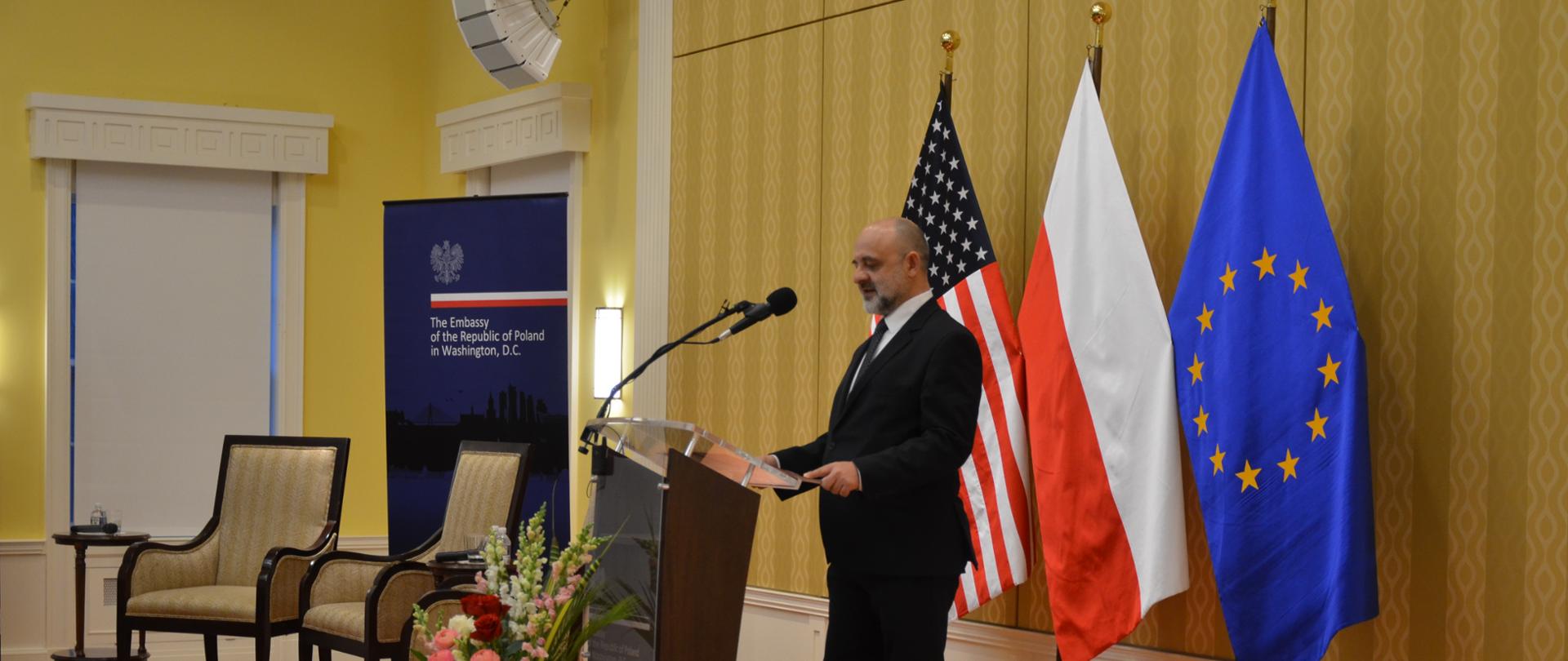 Wiceminister Maciej Lang w USA