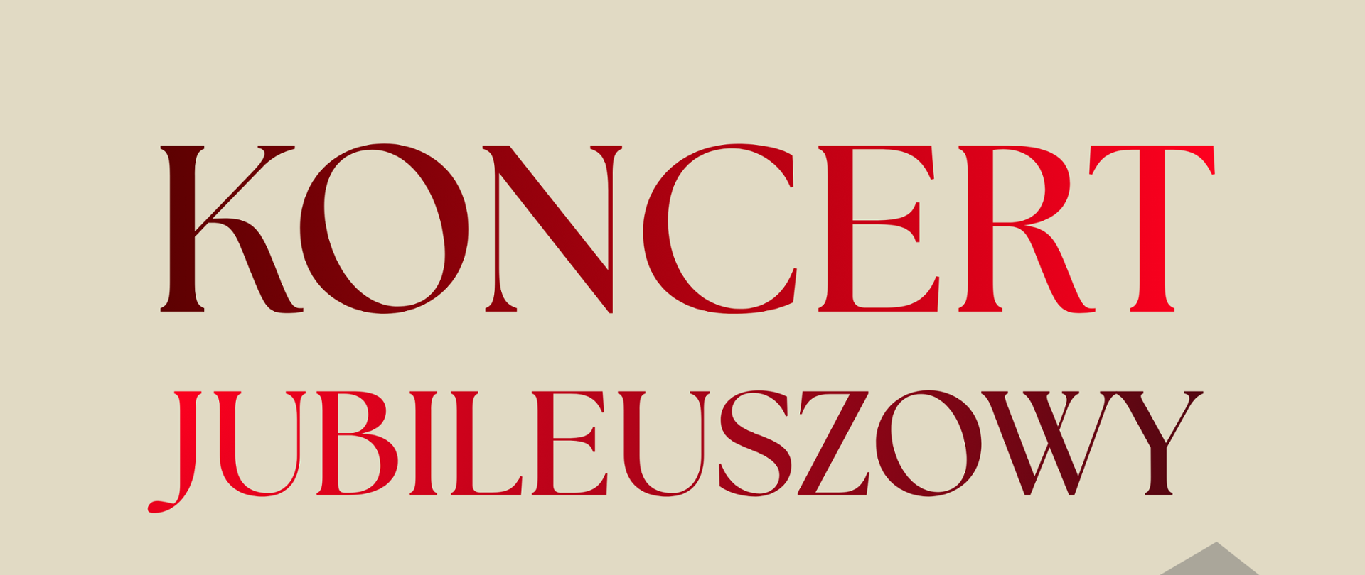 plakat Koncertu Jubileuszowego 35-lecia PSM w Kościanie z motywem klawiatury w tle