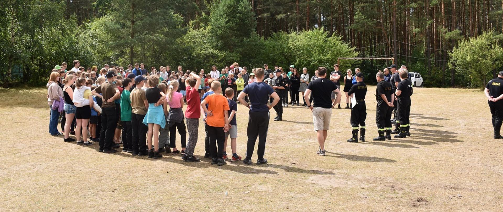 Pogadanka z harcerzami 