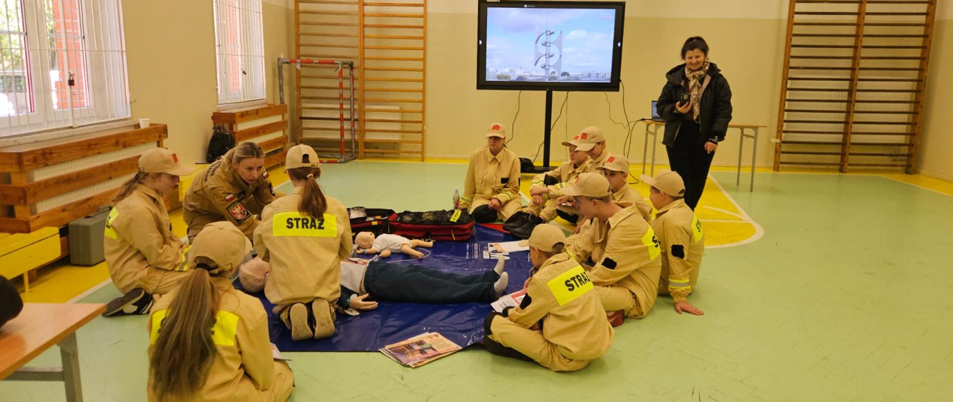 Krajowy Trening Rodzinny Akademii OLiOC realizowany przez gołdapskich strażaków