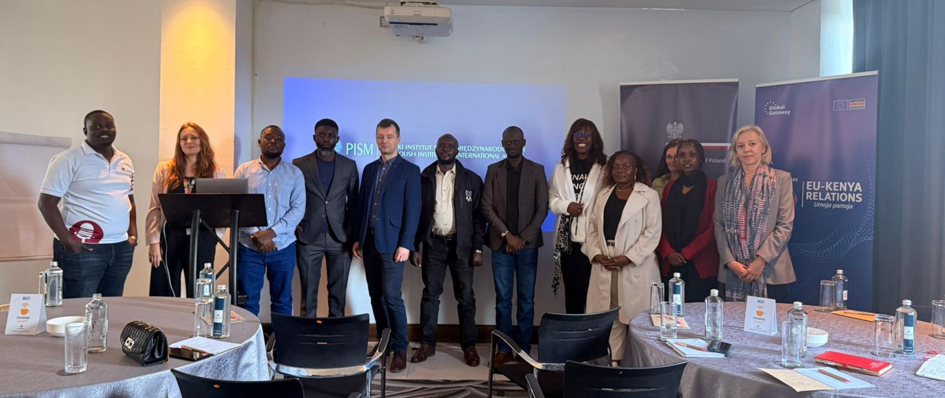 Study visit to Nairobi by dr Jędrzej Czerep, an expert from the Polish Institute of International Affairs, as part of a project aimed at countering FIMI