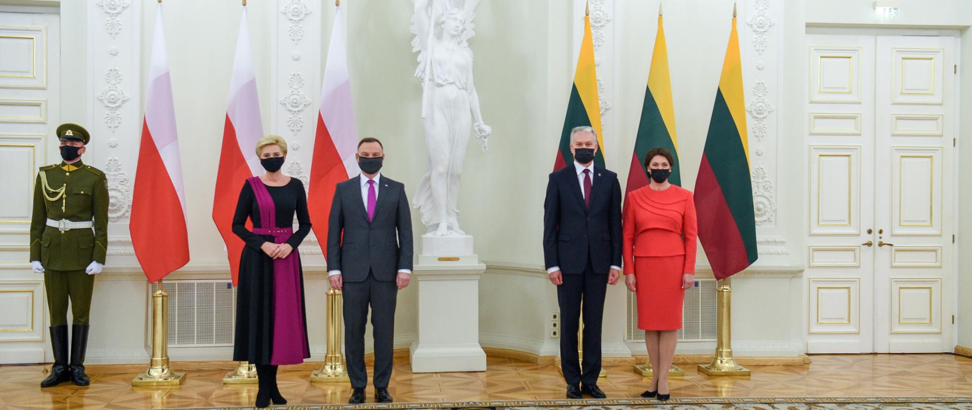 Prezydenci Polski i Litwy