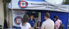Piknik Rodzinny z okazji zakończenia wakacji – stoisko informacyjno-edukacyjne PSSE w Sandomierzu
