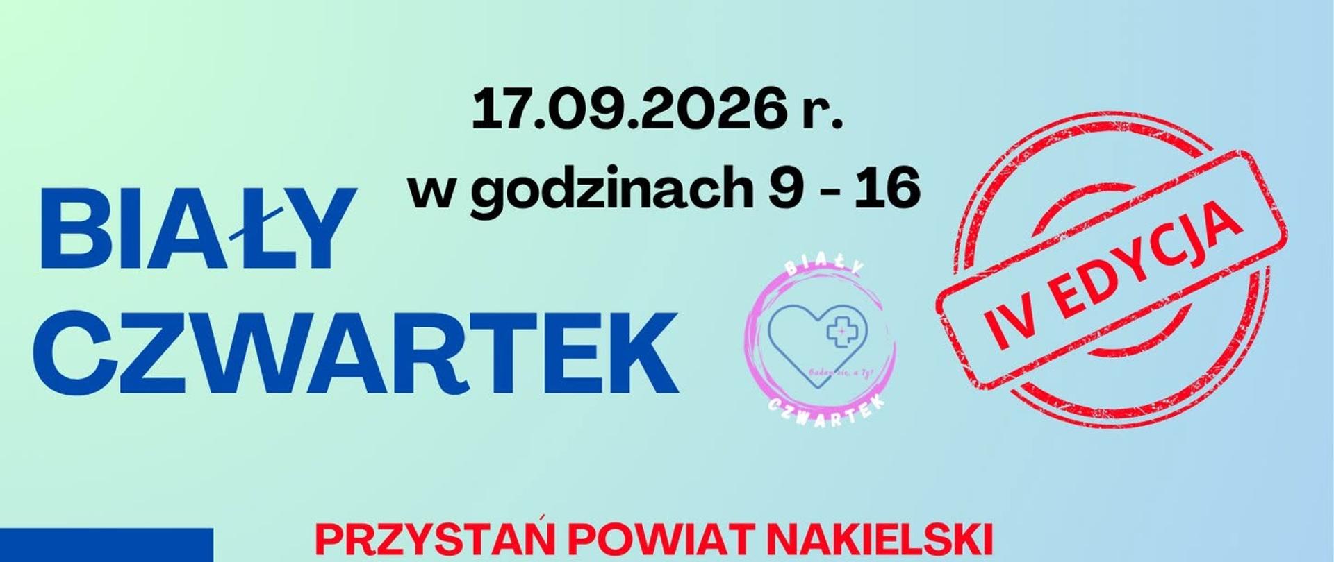 Biały Czwartek IV edycja