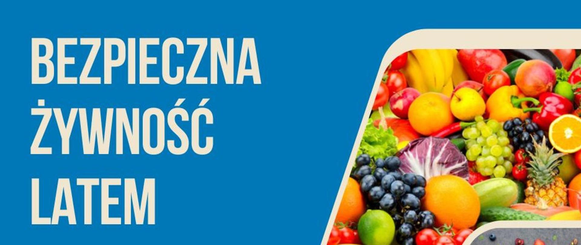 Grafika - bezpieczeństwo żywności latem