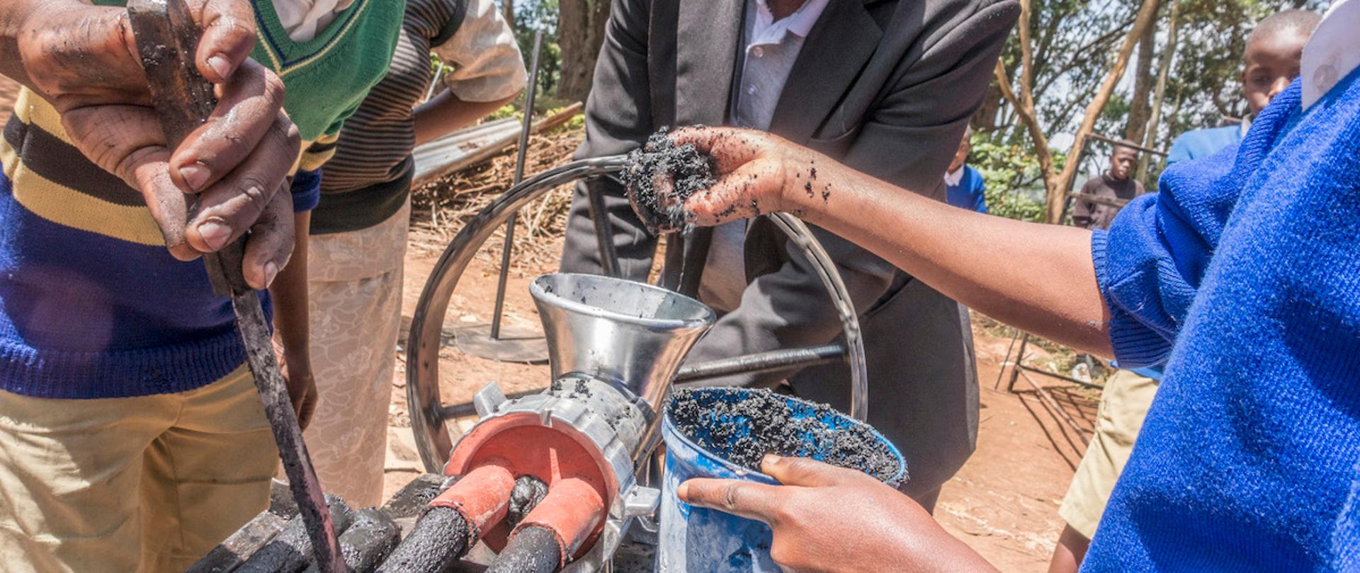 Produkcja brykiety z biomasy 