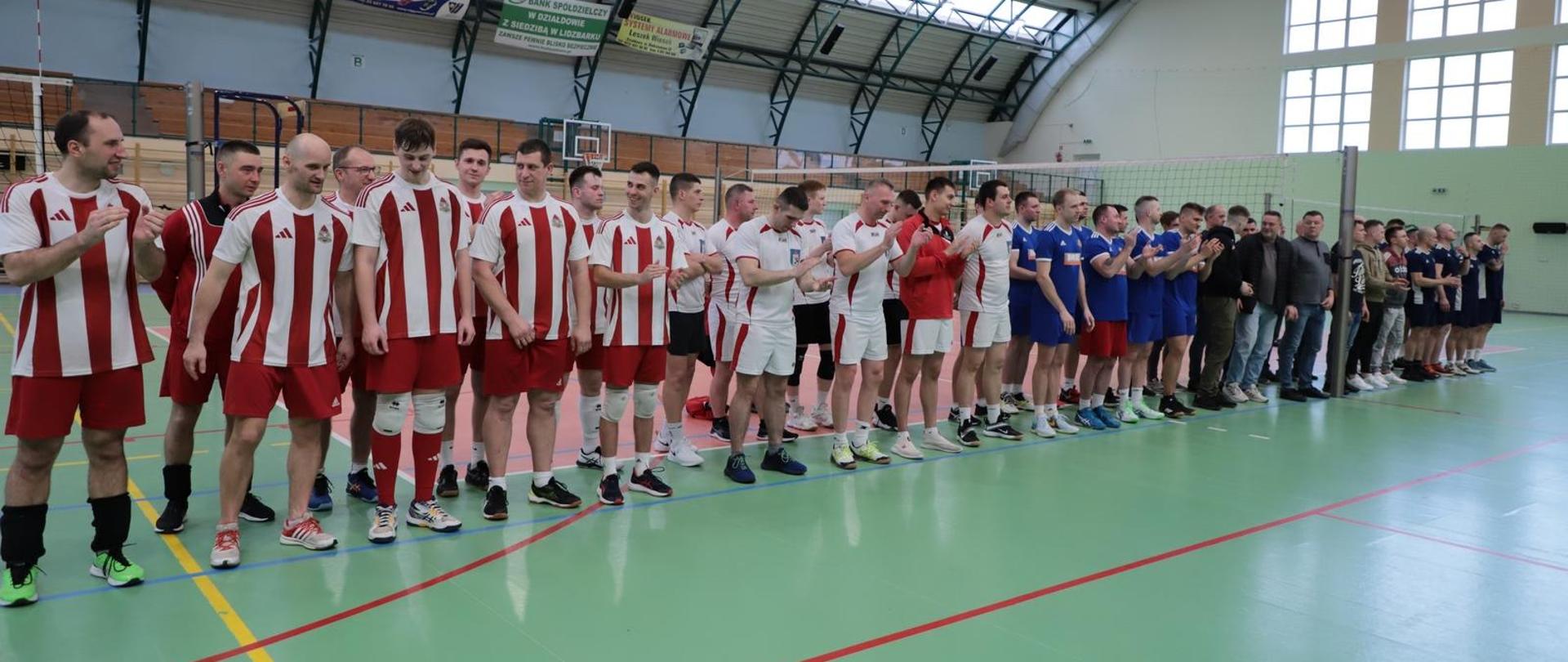 Finał XXIV mistrzostw woj. warmińsko-mazurskiego strażaków PSP w piłce siatkowej