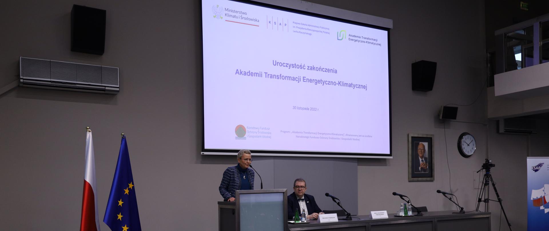 Wiceminister klimatu i środowiska Anna Łukaszewska Trzeciakowska