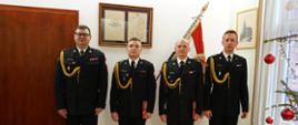 Po zdaniu i powierzeniu obowiązków Komendanta Powiatowego Państwowej Straży Pożarnej w Nowym Tomyślu