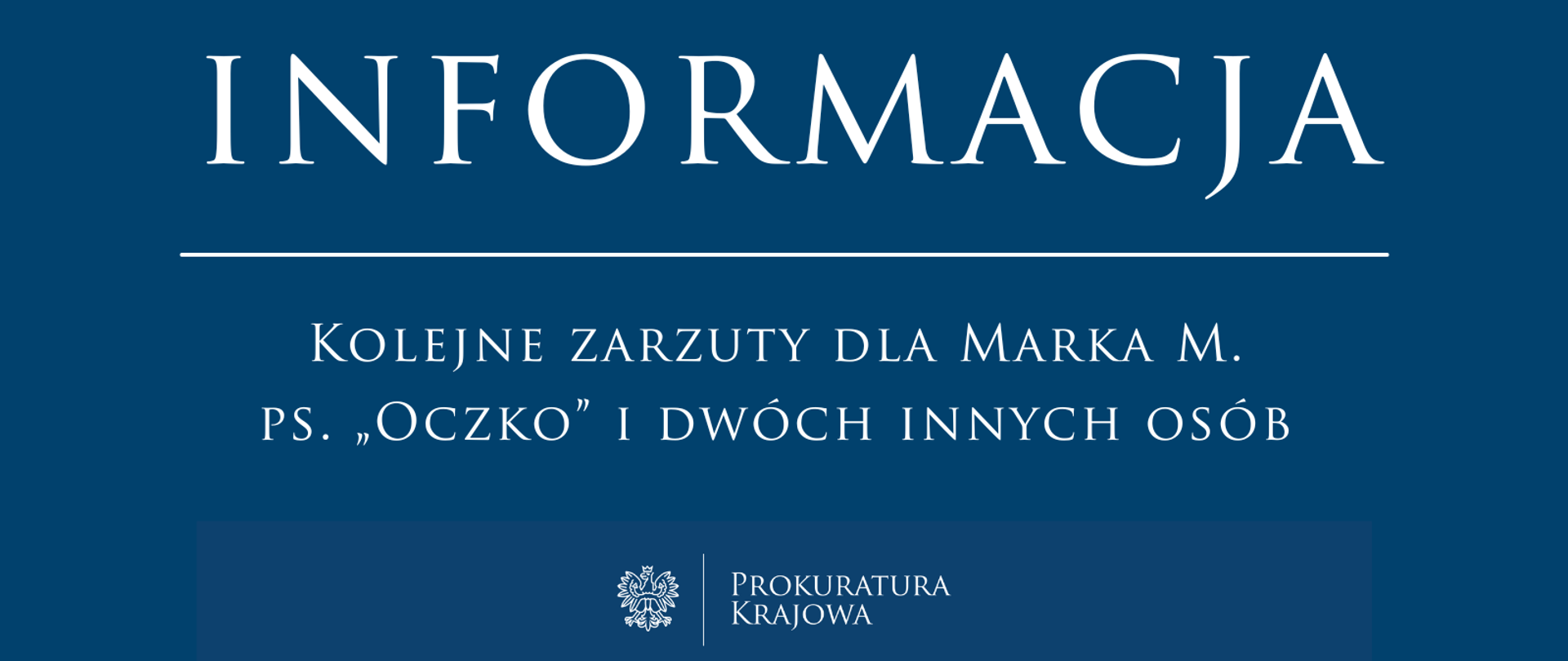 Kolejne zarzuty dla Marka M. ps. „Oczko” i dwóch innych osób w związku z nielegalną produkcją wyrobów tytoniowych bez znaków akcyzy