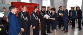 UROCZYSTE WRĘCZENIE PROMES DLA MŁODZIEŻOWYCH DRUŻYN POŻARNICZYCH