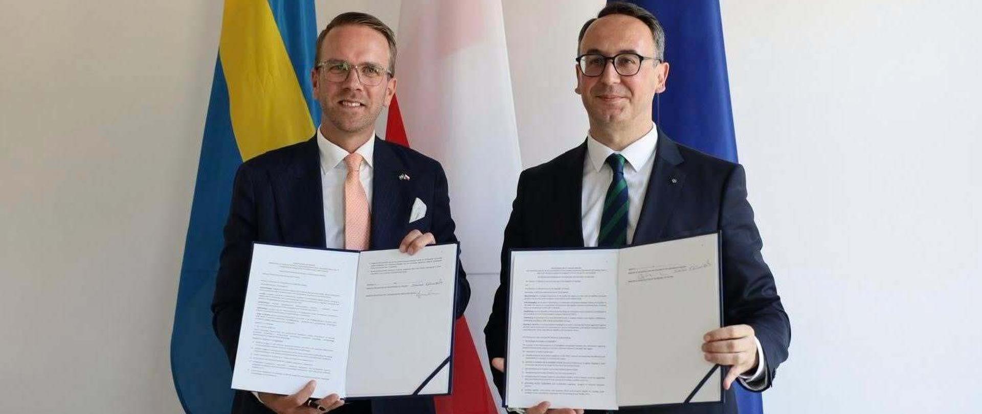 Pierwsze polsko-szwedzkie konsultacje międzyrządowe w Gdyni.