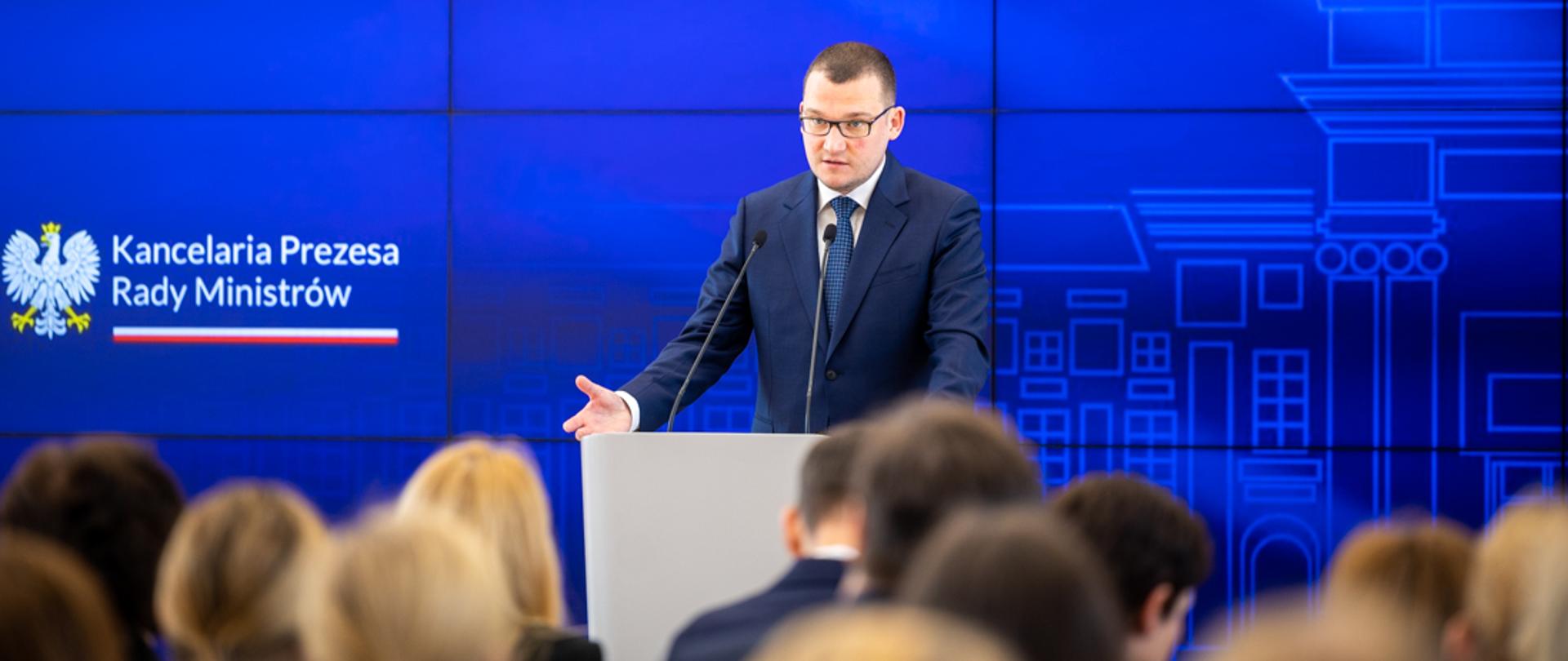 Wystąpienie wiceministra Pawła Szefernakera 