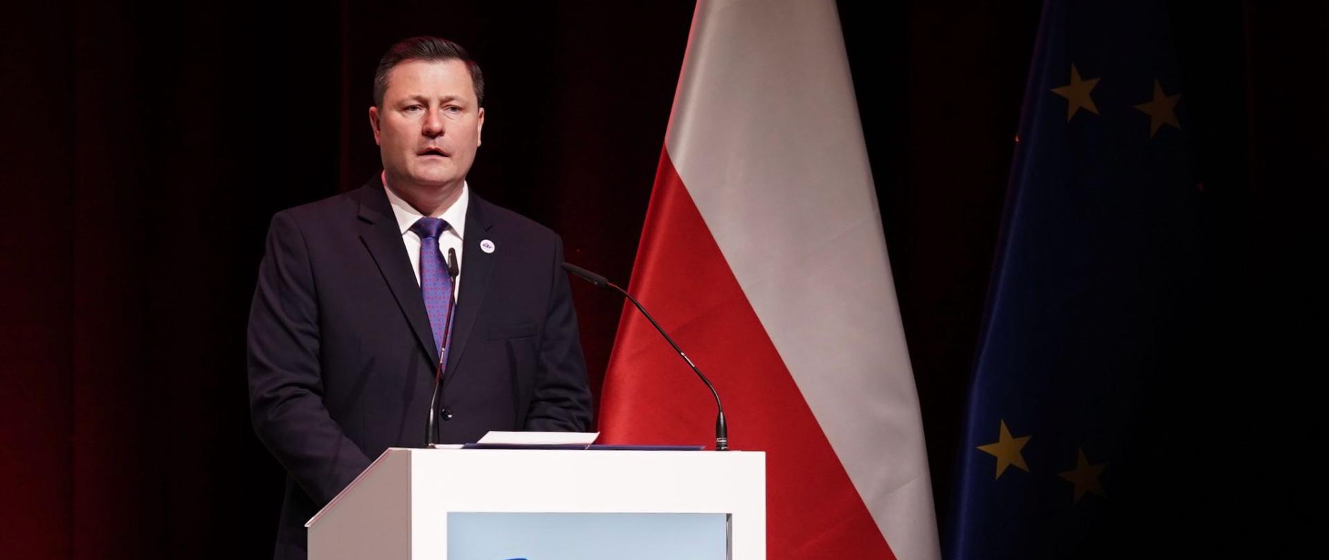 Wystąpienie ministra Krzysztofa Paszyka podczas Forum Jednolitego Rynku SIMFO, Kraków 2025 