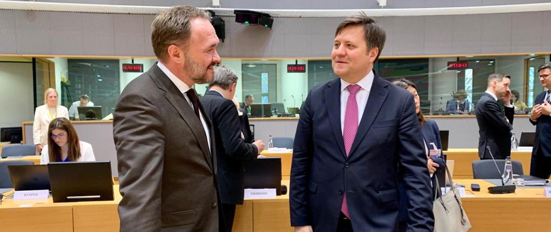 Deputy Minister Wojciech Gerwel takes part in FAC Development meeting.