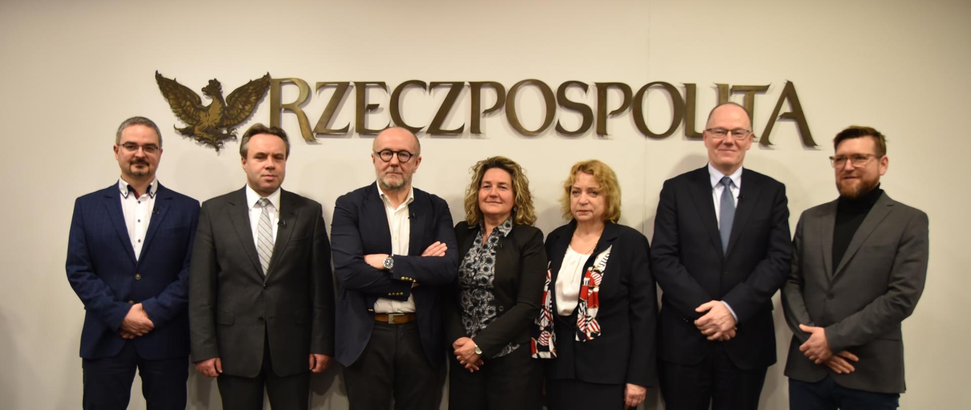 uczestnicy debaty w redakcji Rzeczpospolitej