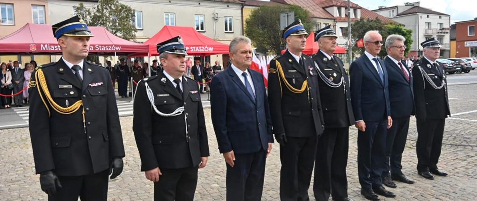 Jubileusz 70-lecia Zawodowej Straży Pożarnej i 125-lecia Ochotniczej Straży Pożarnej w Staszowie