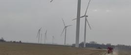 Rozpoznanie operacyjne farmy wiatrowej w miejscowości Ujazd