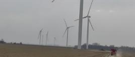 Rozpoznanie operacyjne farmy wiatrowej w miejscowości Ujazd