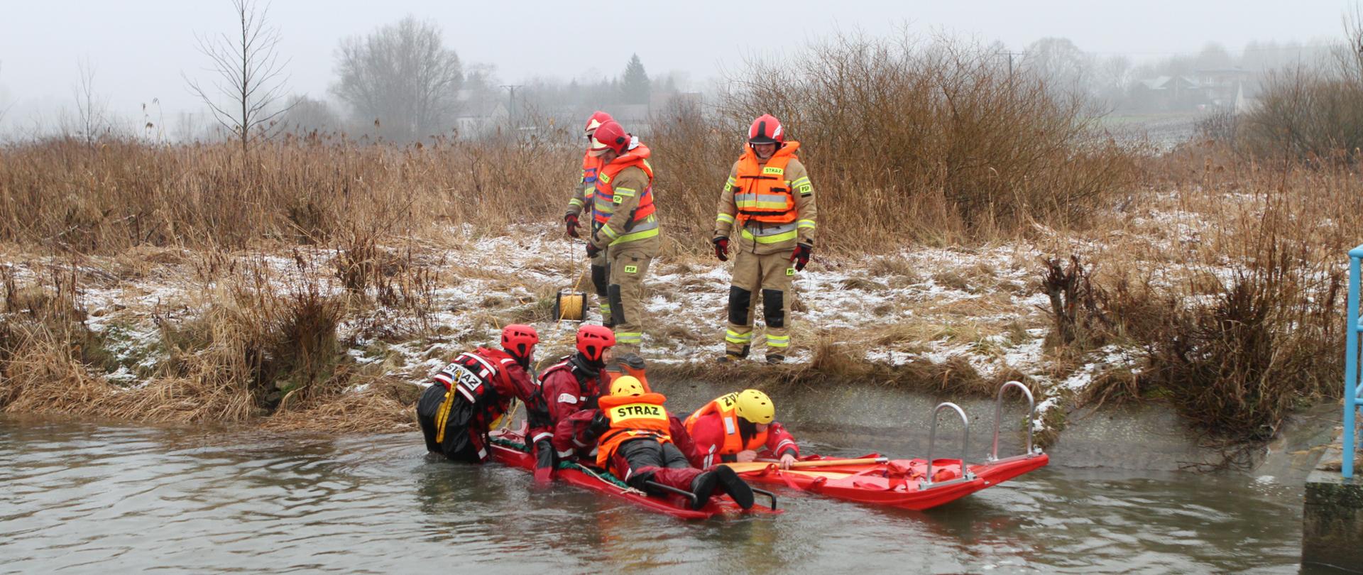Ćwiczenia taktyczno-bojowe na obiekcie Zbiornika Retencyjnego