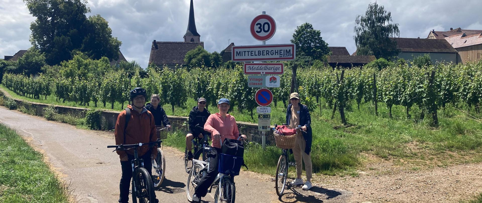 „Z Miłoszem na rowerze” – wyprawa po Alzacji.