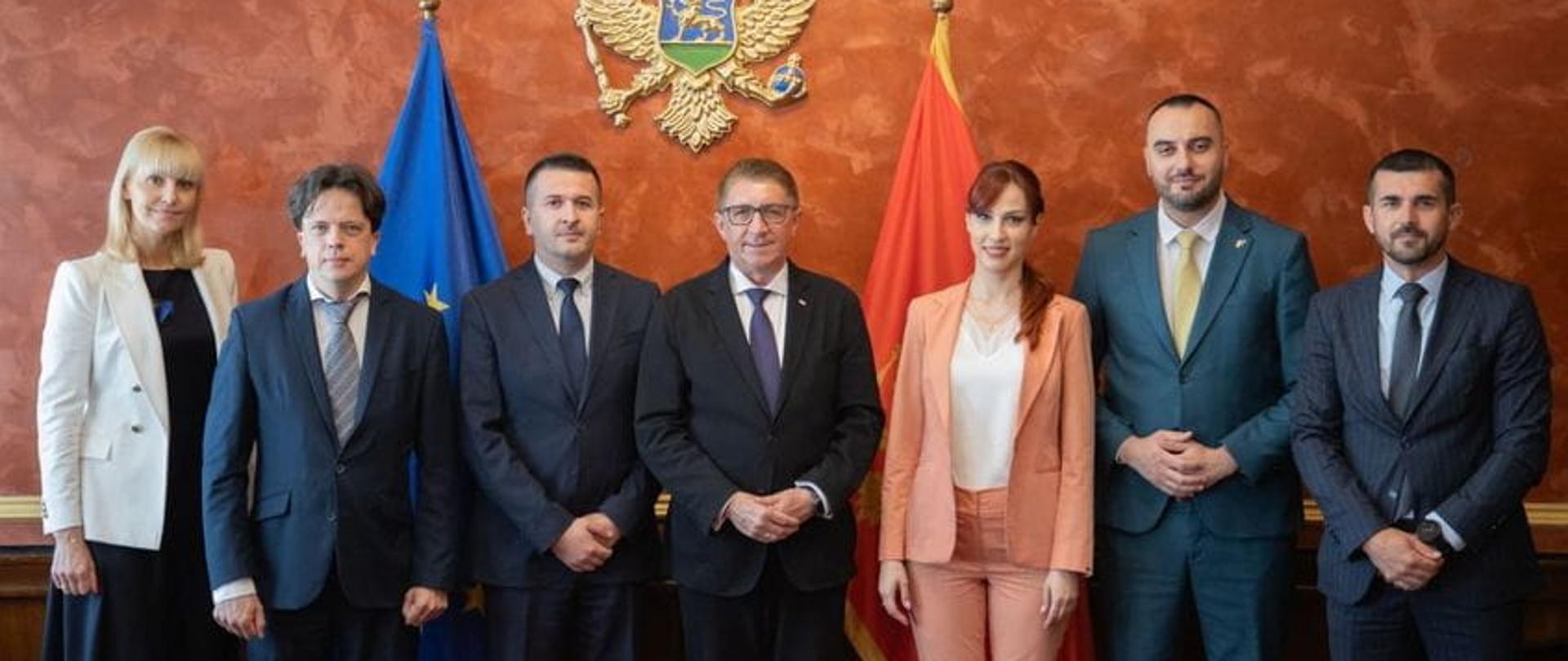 Polscy posłowie Grzegorz Matusiak i Tomasz Głogowski z wizytą w Parlamencie Czarnogóry