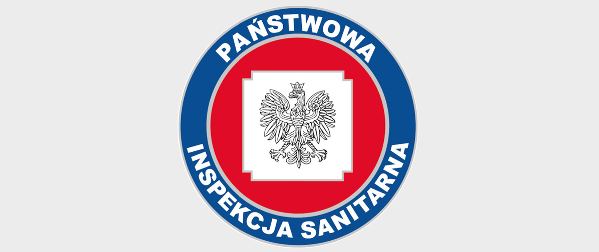 Grafika z logo Państwowej Inspekcji Sanitarnej 