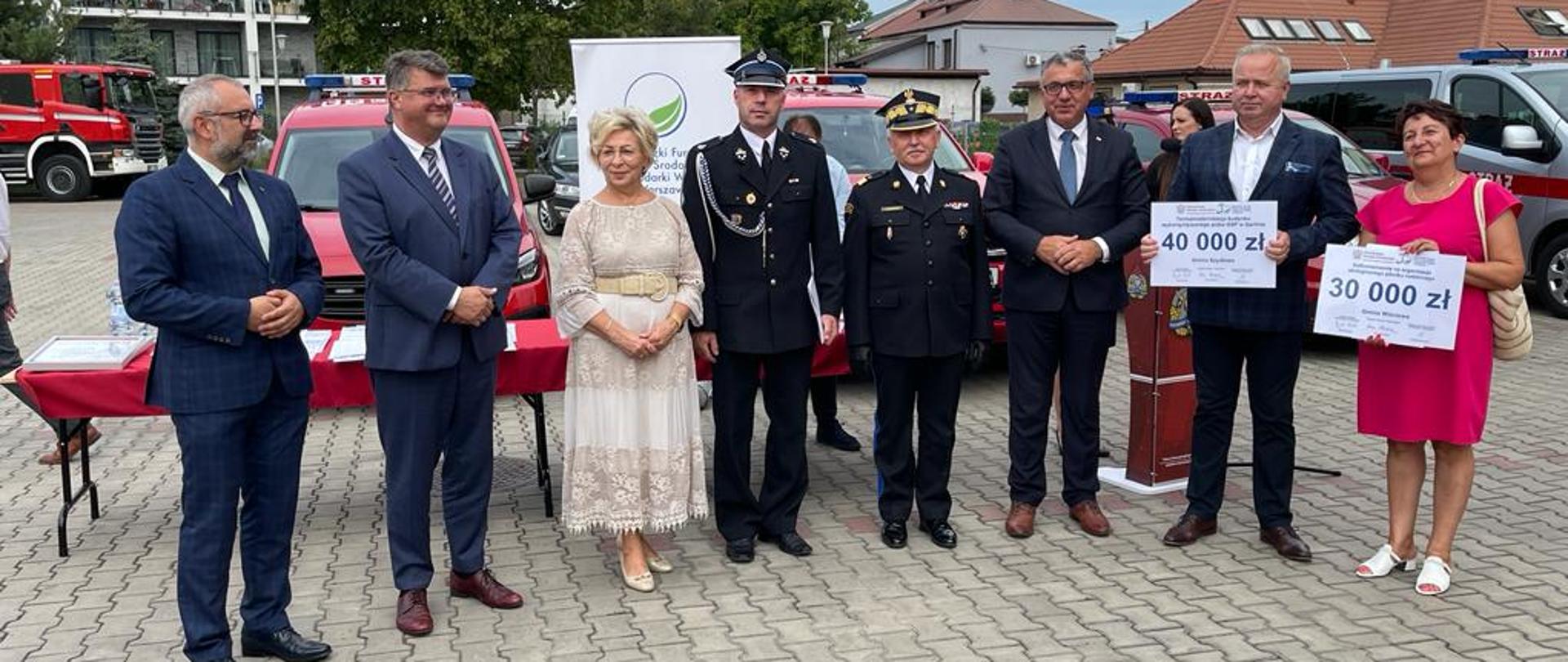 Rekordowe wsparcie WFOŚiGW dla jednostek ochotniczych straży pożarnych powiatu mławskiego