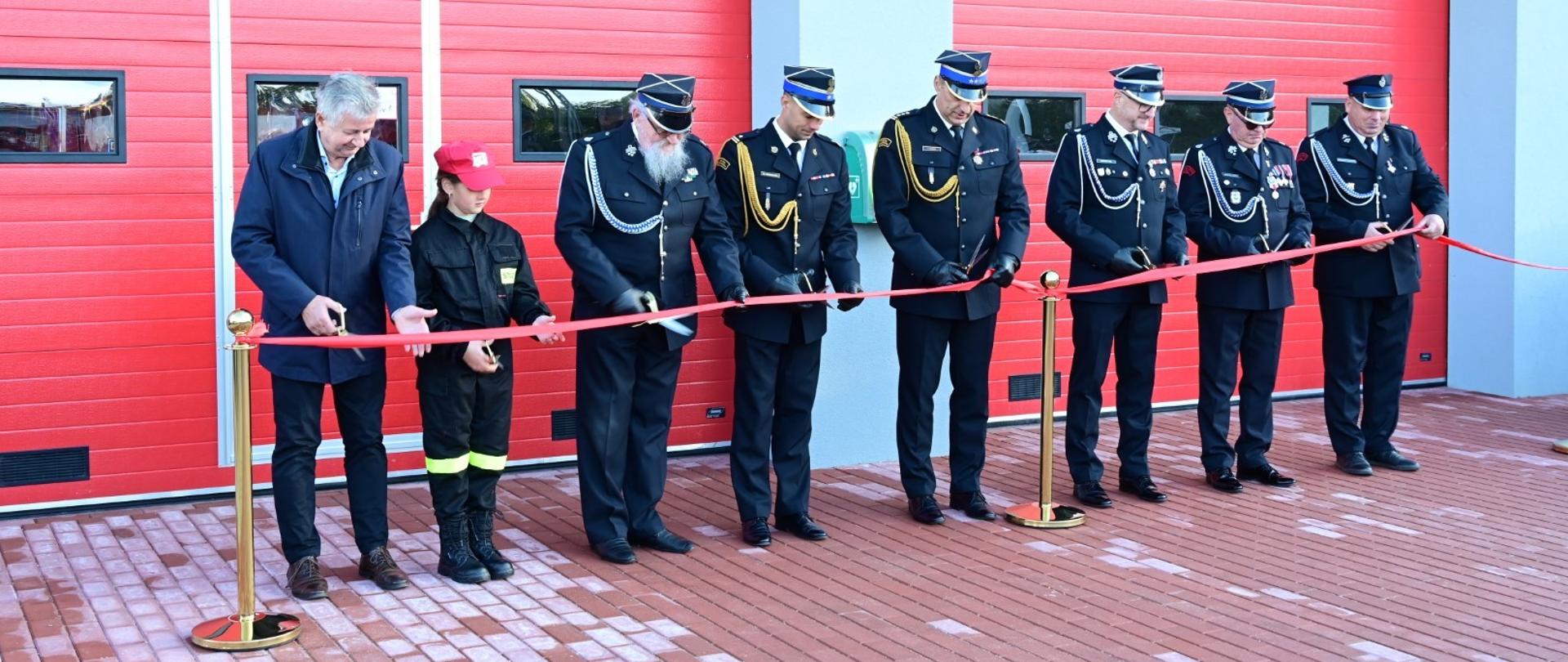 Uroczyste otwarcie remizy OSP w Kinkajmach