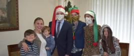 Papá Noel en la Embajada de Polonia