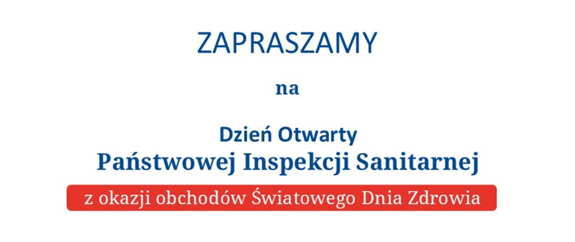 zaproszenie na dzień otwarty Powiatowej Stacji Sanitarno-Epidemiologicznej w Gnieźnie