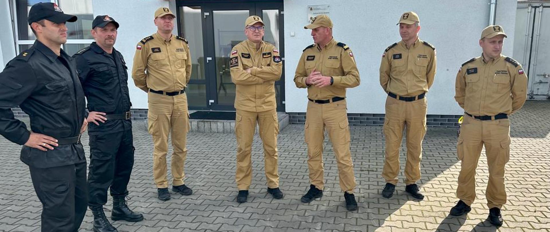 Wizyta Zastępcy Komendanta Głównego PSP nadbryg. Krzysztofa Hejduka w KM PSP Szczecin