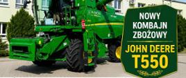 Nowoczesne warsztaty szkolne - Nowy kombajn JOHN DEERE T550 
