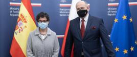 Wizyta minister SZ Hiszpania Arancha Gonzáles Laya