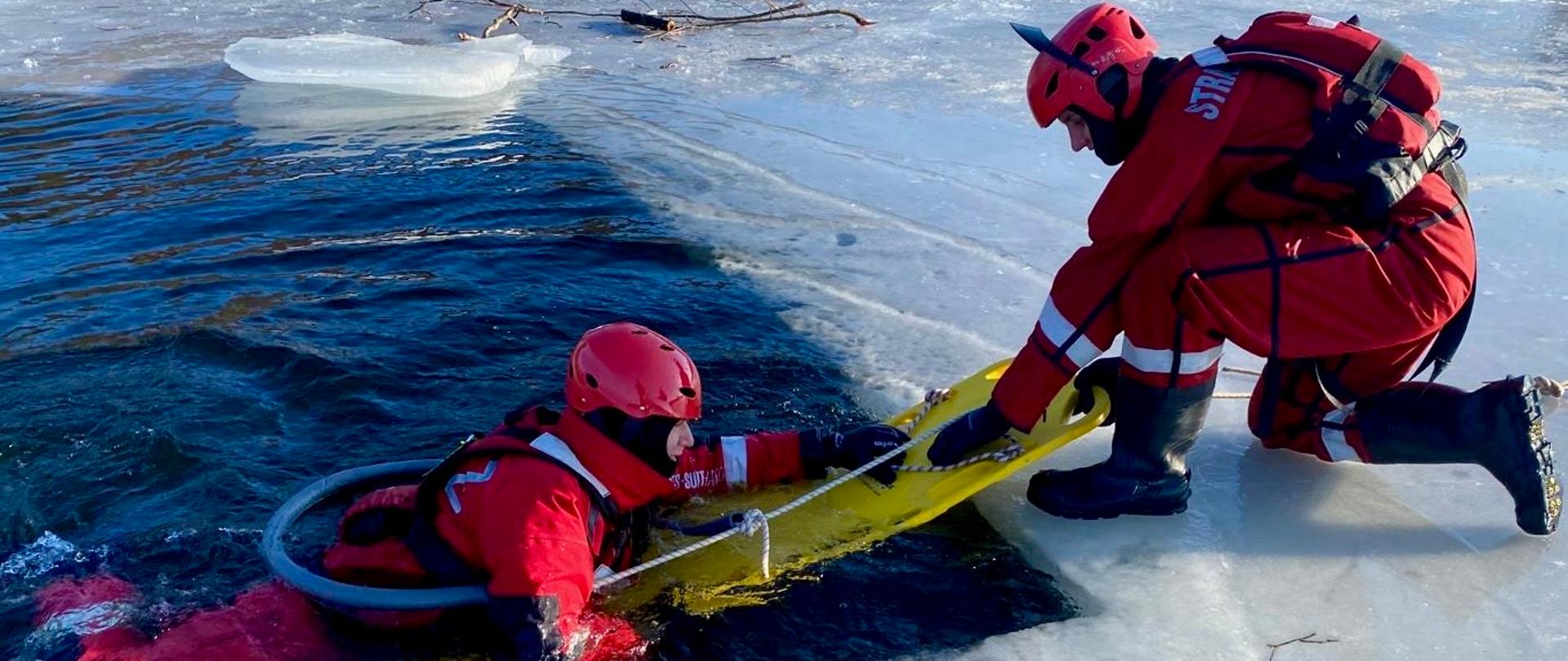 Szkolenie z zakresu ratownictwa lodowego