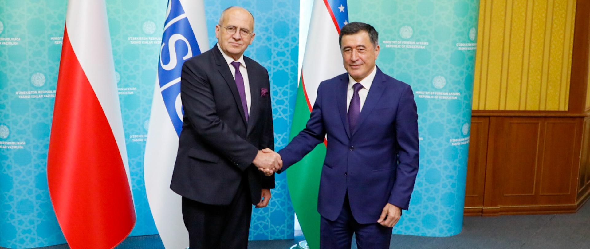 Wizyta przewodniczącego OBWE w Uzbekistanie