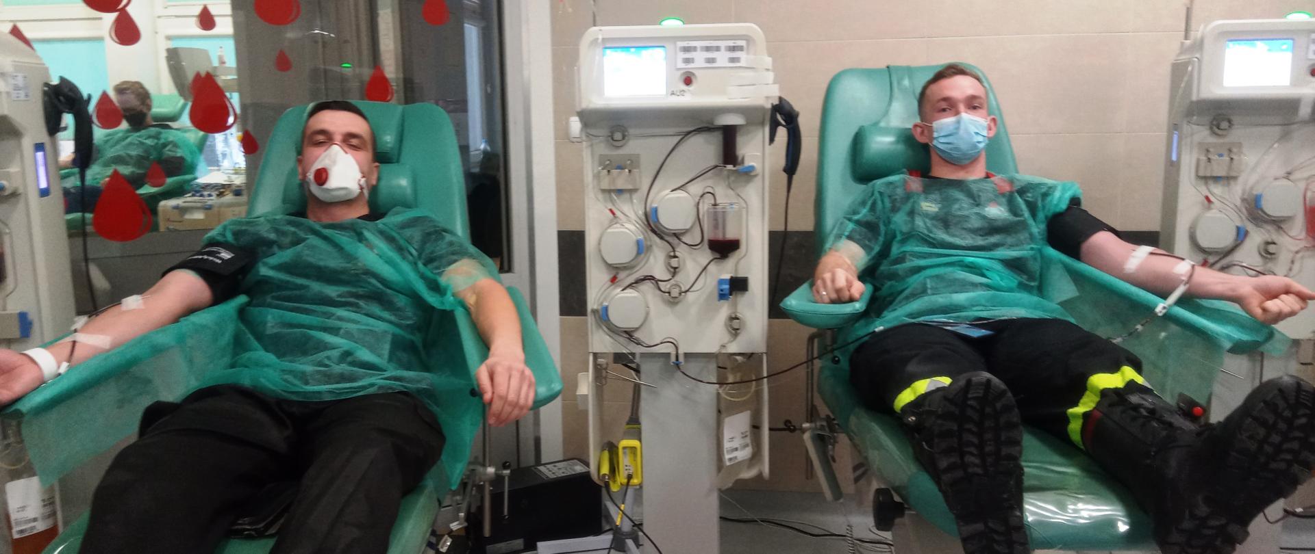 Strażacy z Płońska oddali osocze.