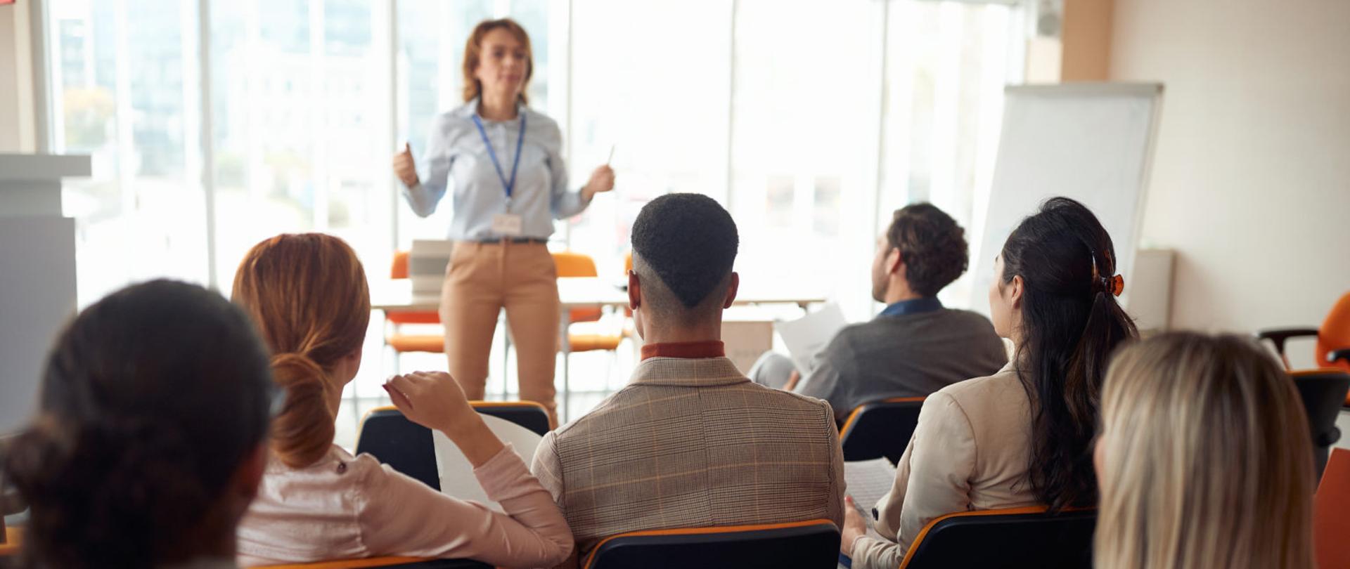 Zajęcia na kwalifikacyjnym kursie zawodowym.